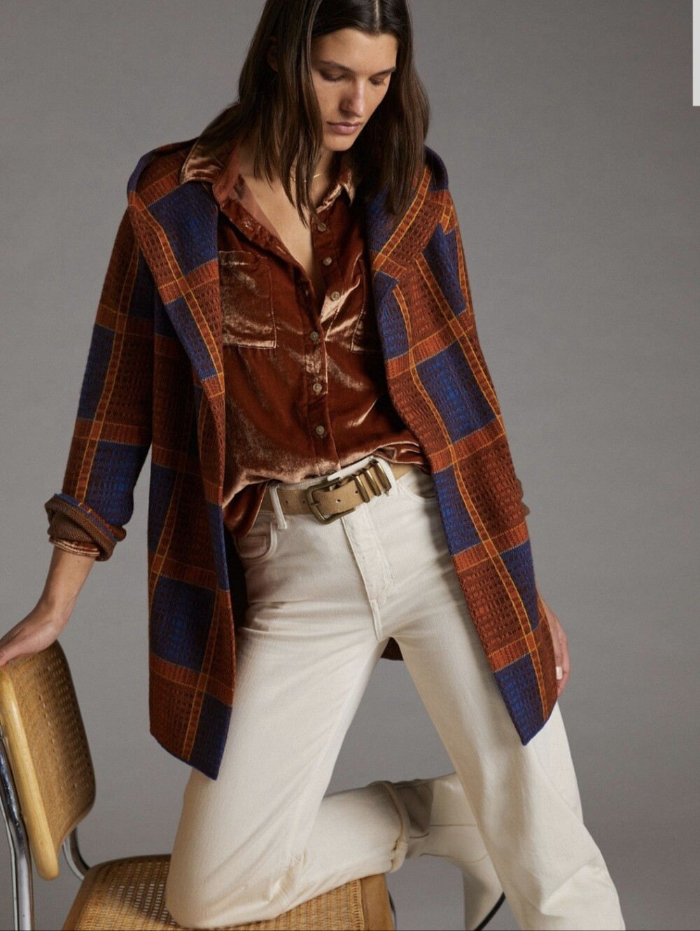 Anthropologie Field & Flower Sweater Coat